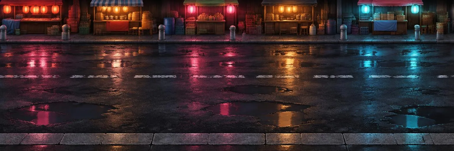 The night market